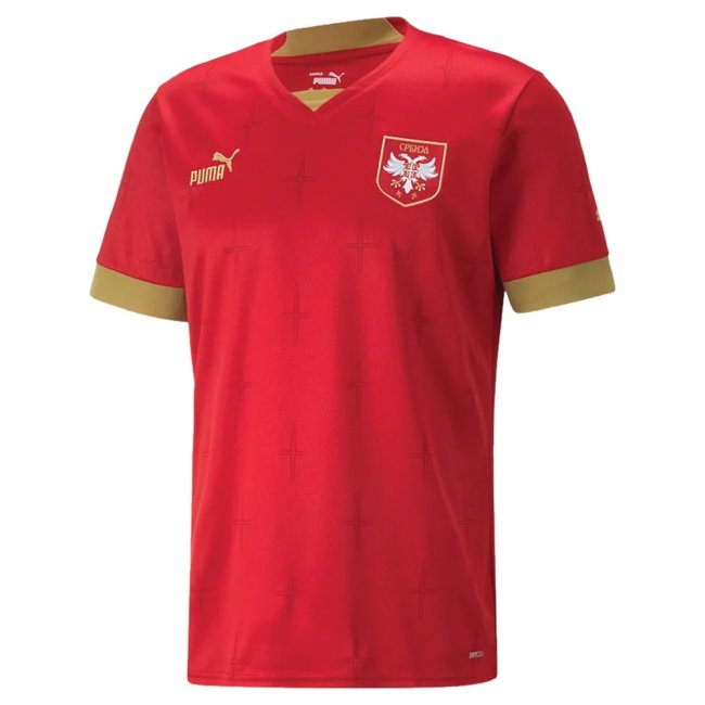 2022-2023 Serbia Home Shirt (VIDIC 5)-SoccerKits Hub | Buy Soccer Jerseys Online